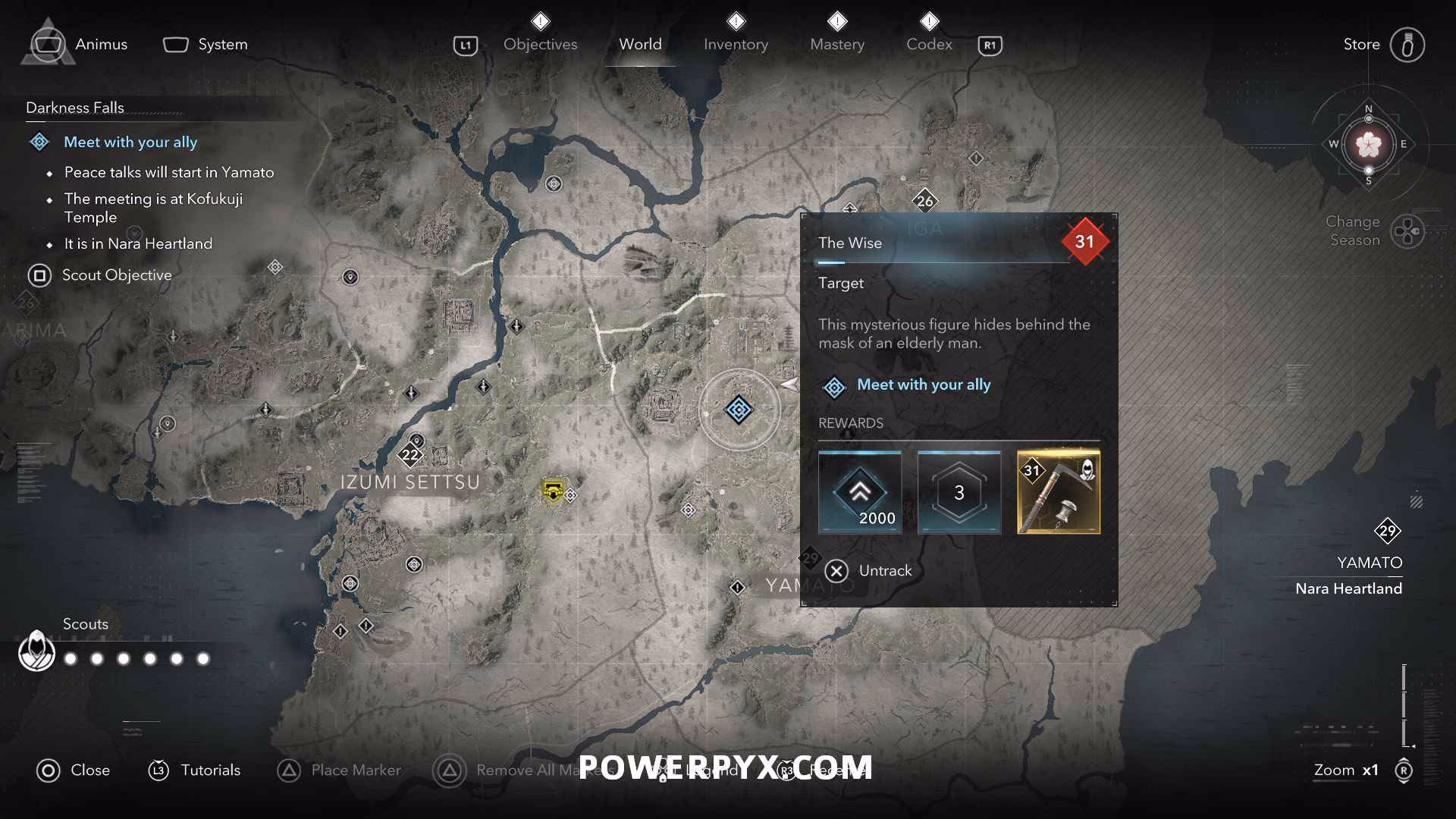 How do I get Darkness Falls?