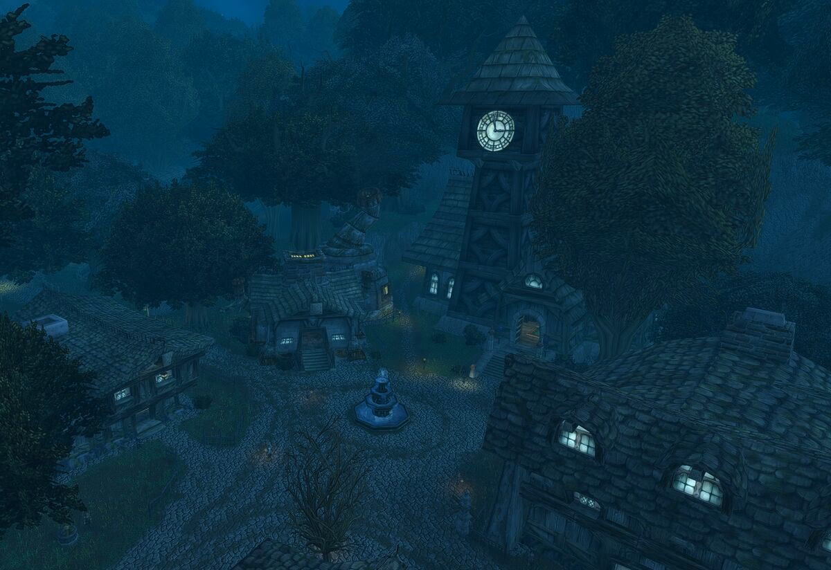 Is Darkshire a hamlet?