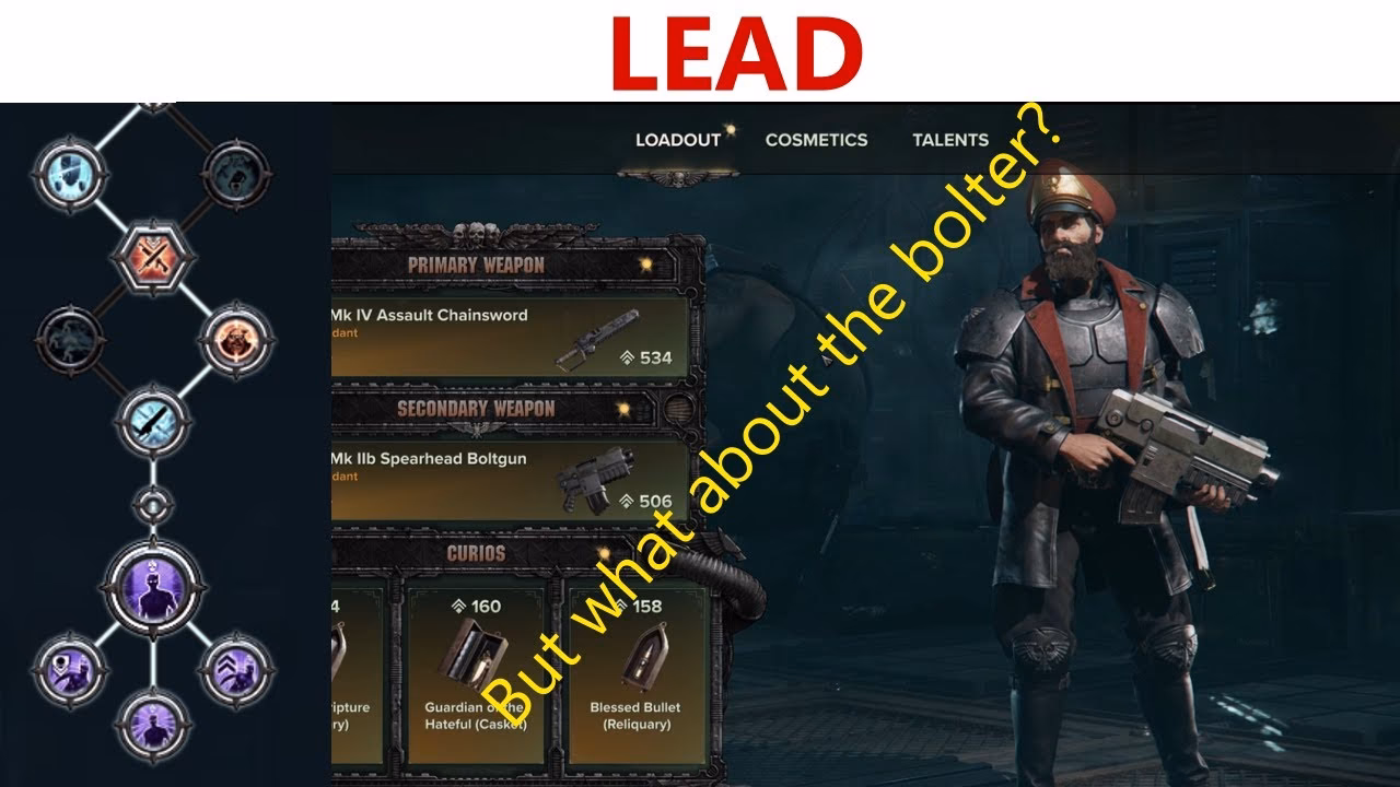 Does Darktide have a build editor?