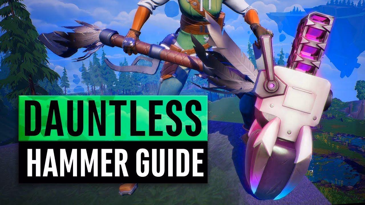 How do you use a hammer in Dauntless?