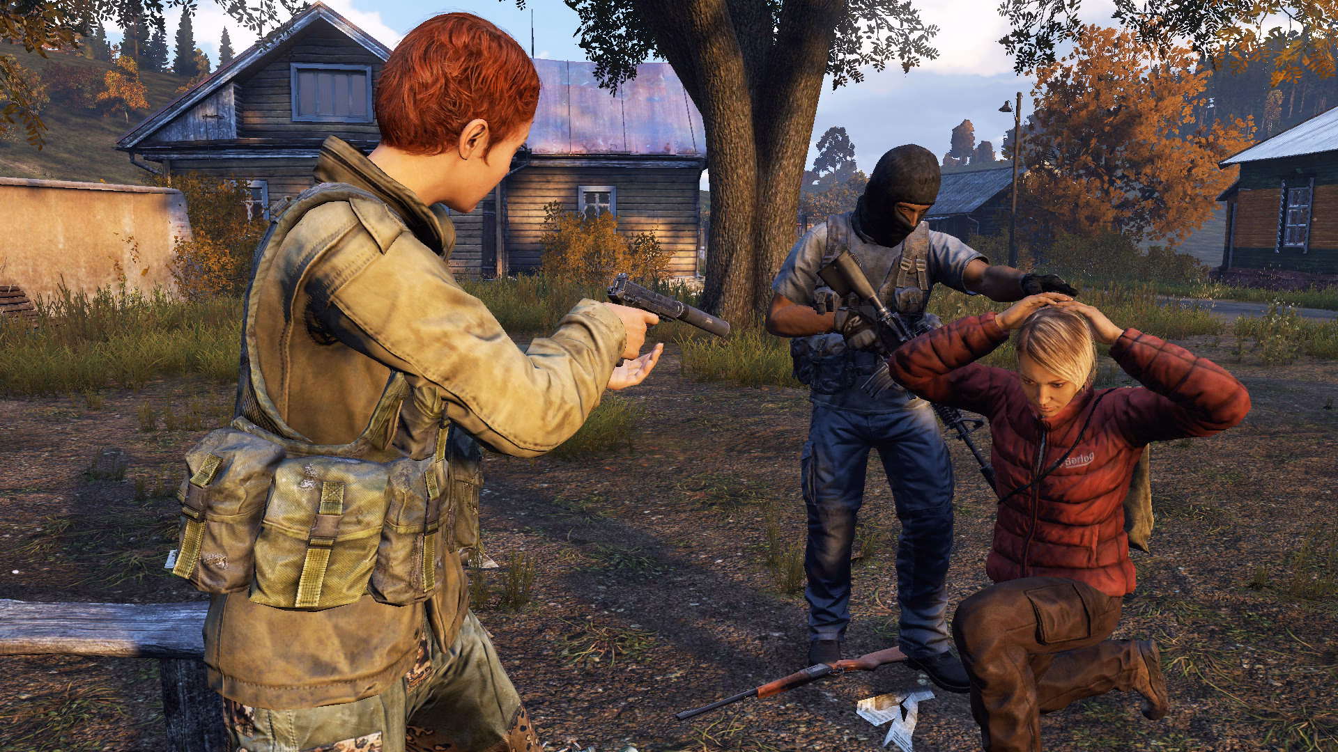 How do I search a DayZ server based on a country?