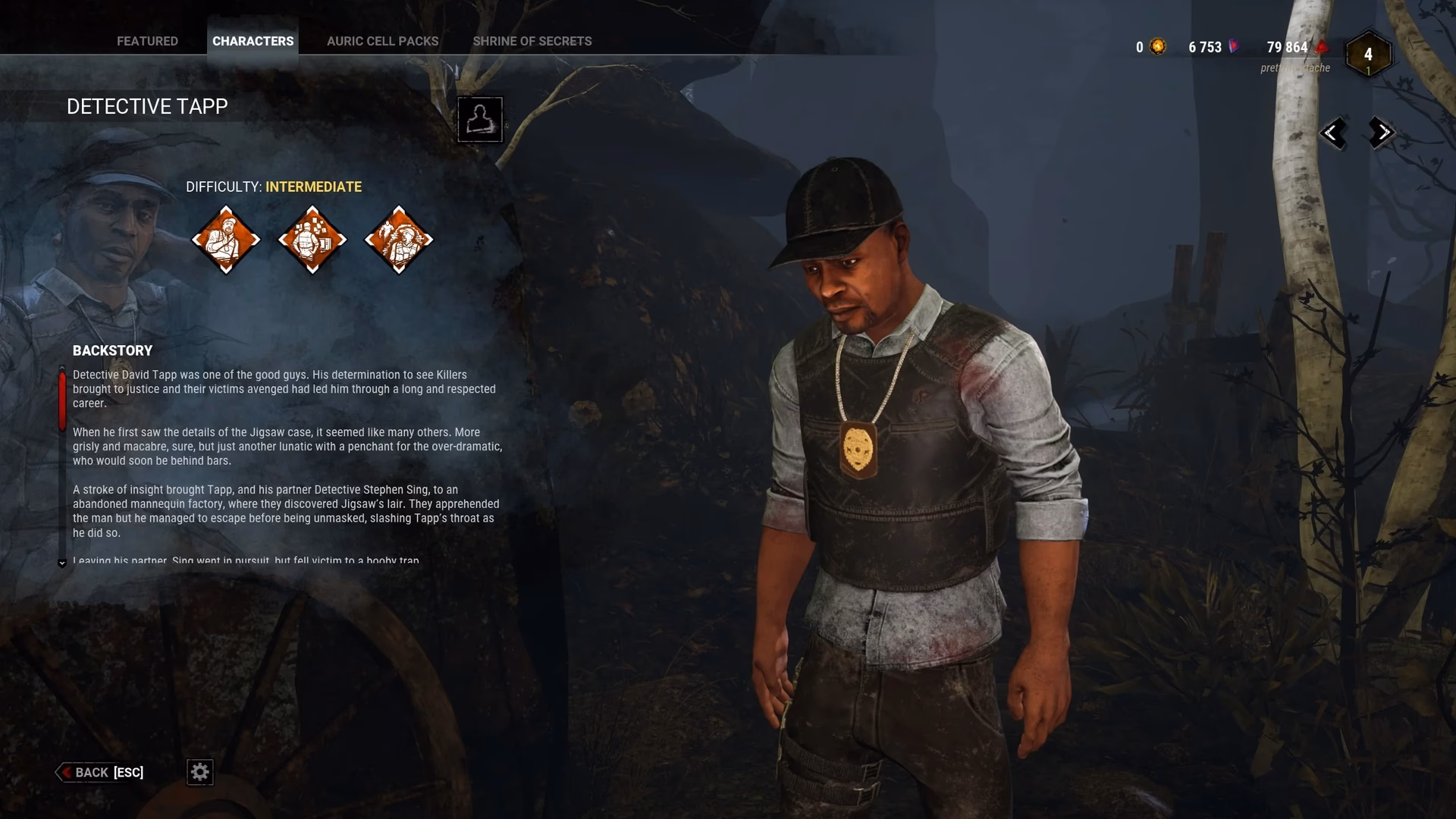 Is Tenacity a survivor Perk?