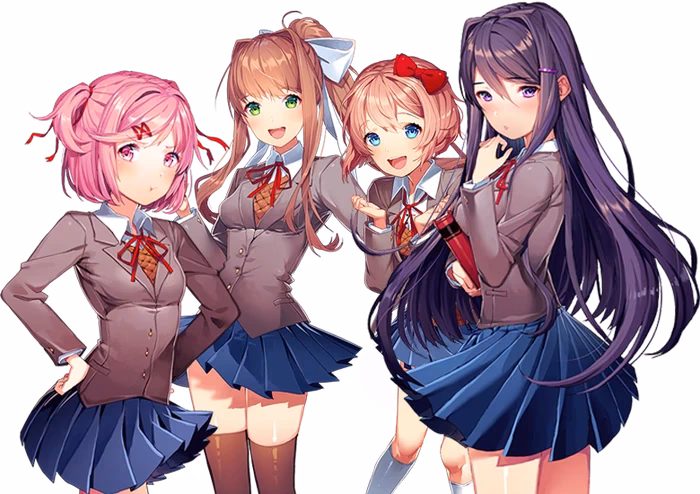 Where can I find ddlc characters?