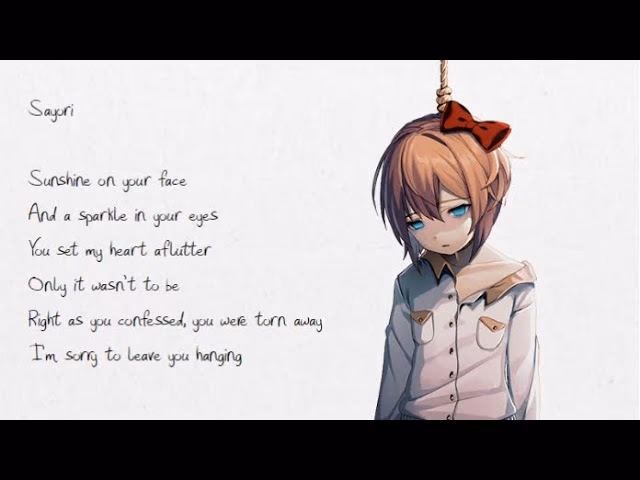 What happens after Sayori dies?