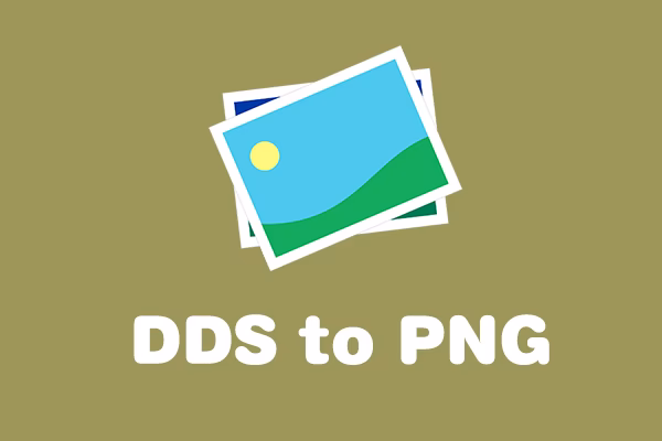 How to convert DDS to png?