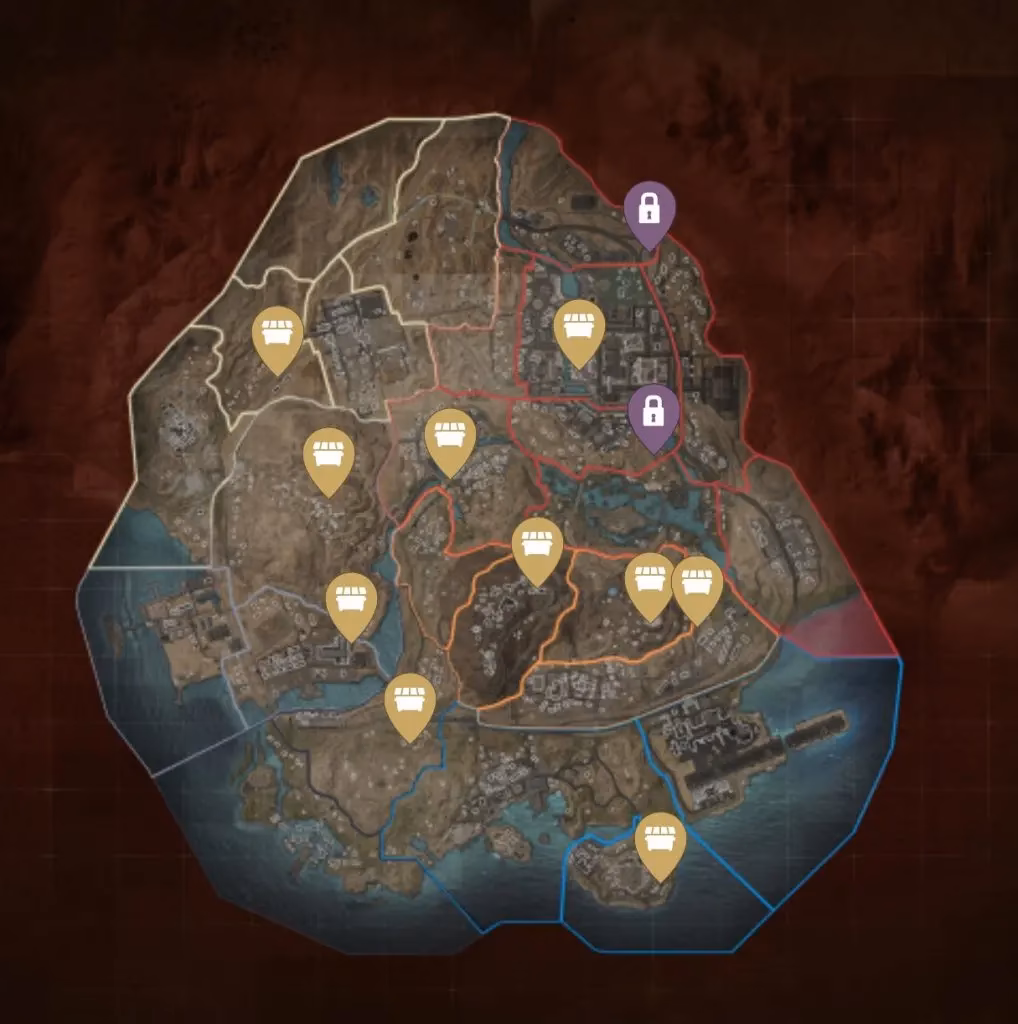 Where are the dead drops in Season 6 DMZ?