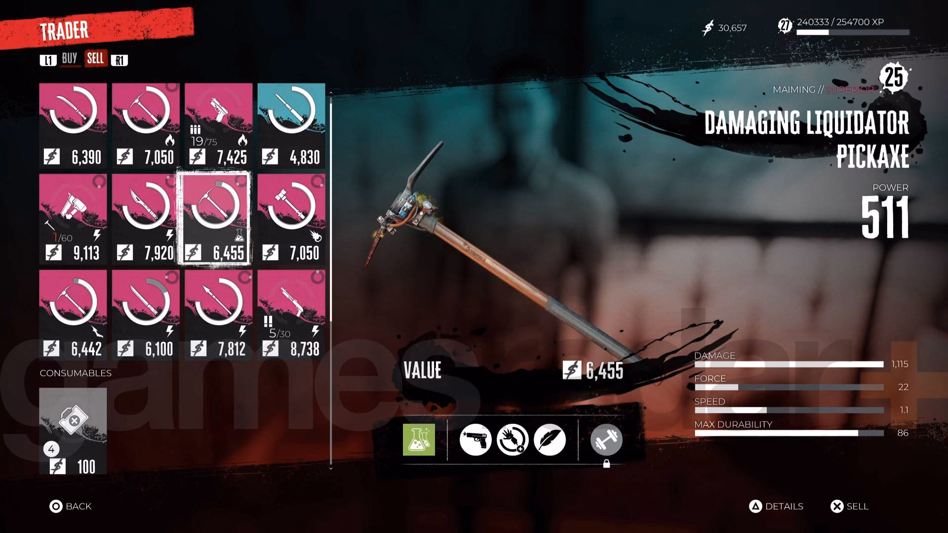 How many legendary weapons does Dead Island 2 have?