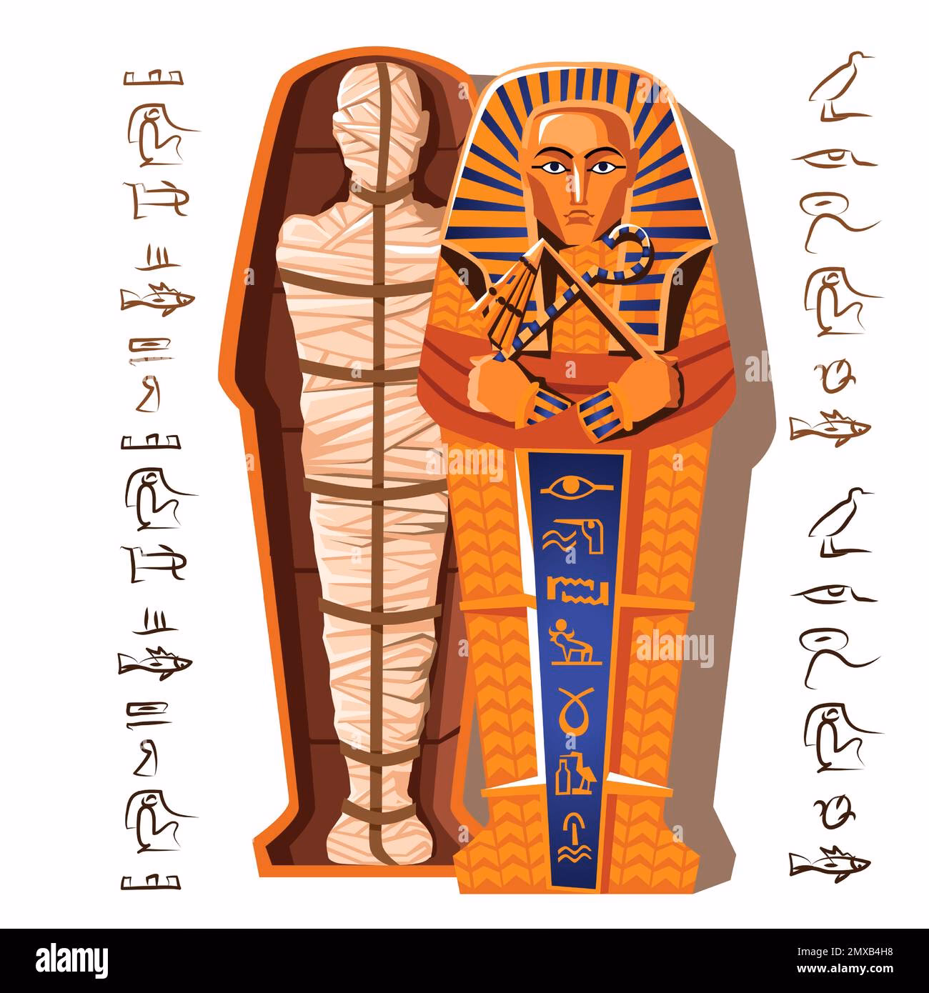 What happened to the Pharaoh's mummy?