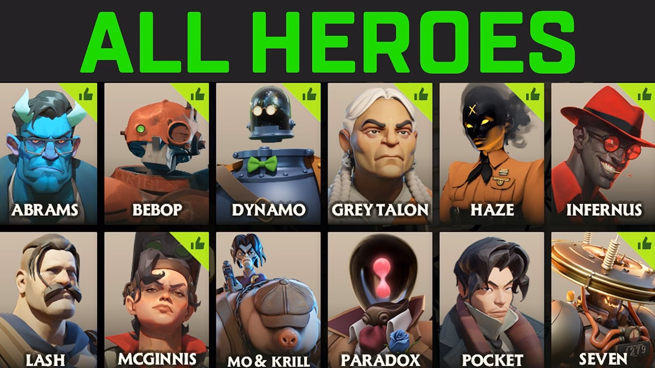 Who are deadlock heroes?