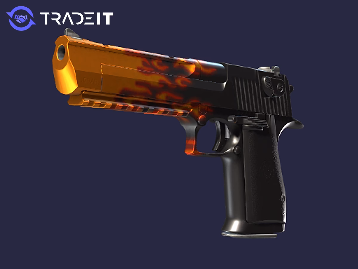 Is Desert Eagle Blaze rare?