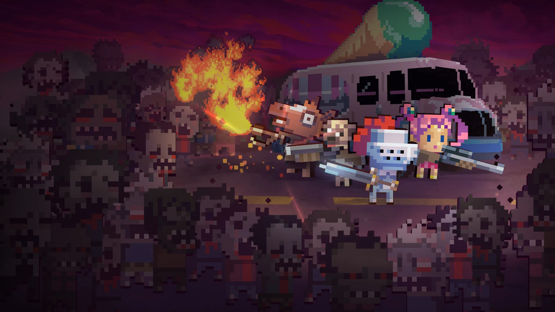 Is death road to Canada a randomized game?