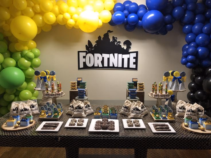 ¿Cómo decorar una fiesta de Fortnite?