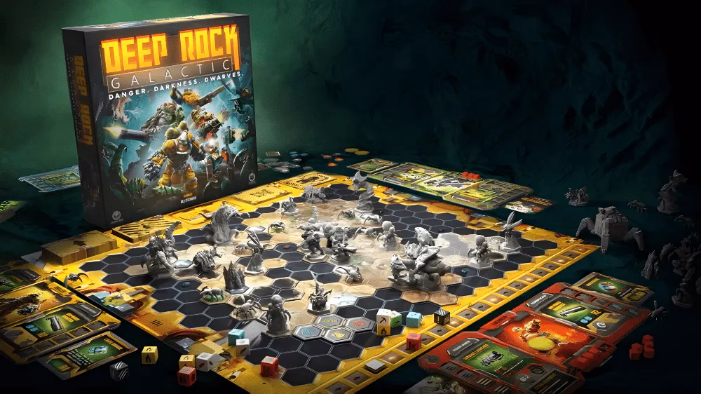 When does Deep Rock Galactic release on Kickstarter?