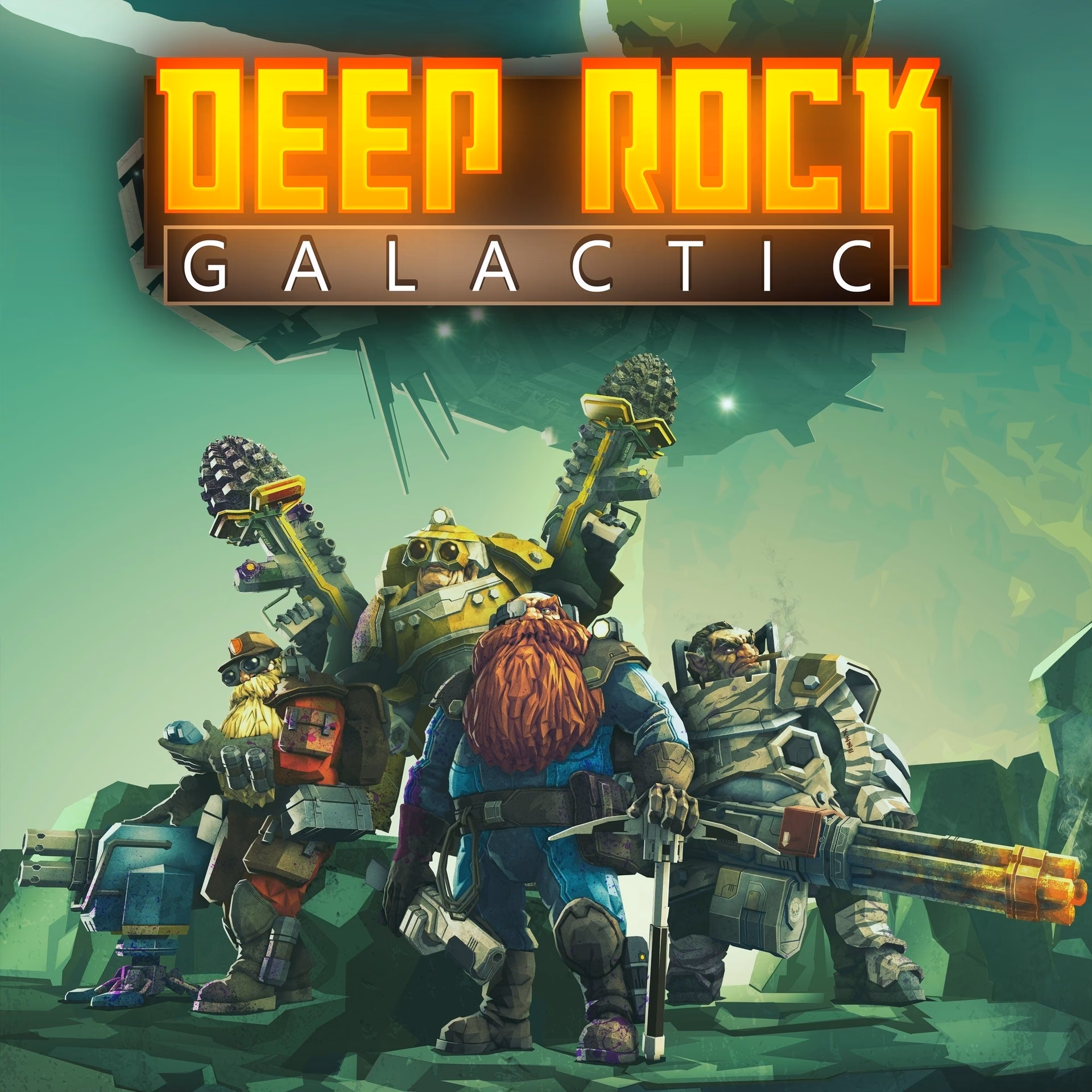 Is deep Rock Galactic a cooperative FPS game?