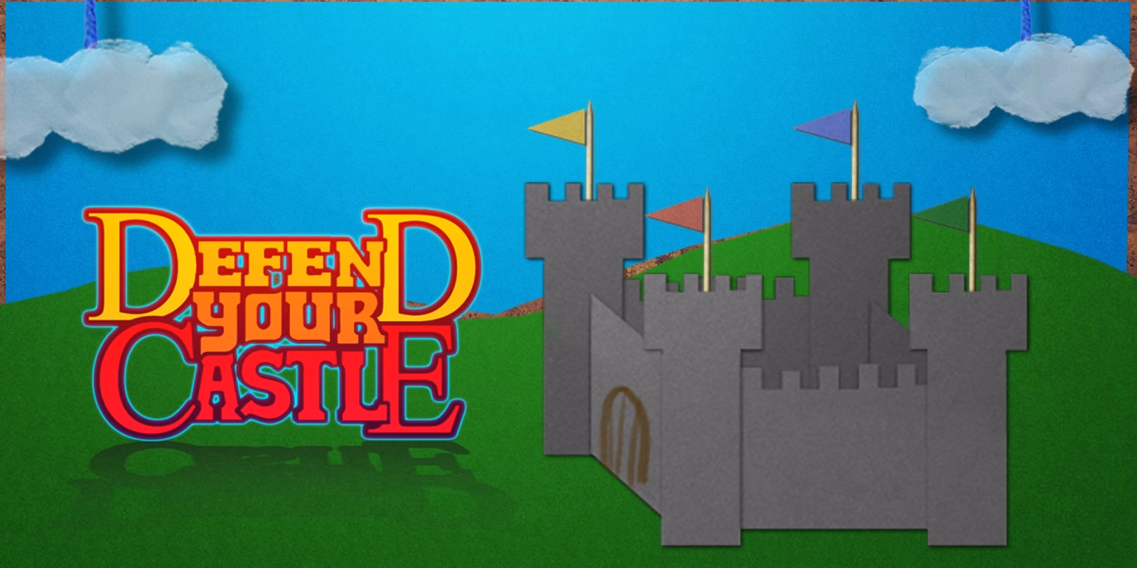 Can you defend your castle against crayon invaders?