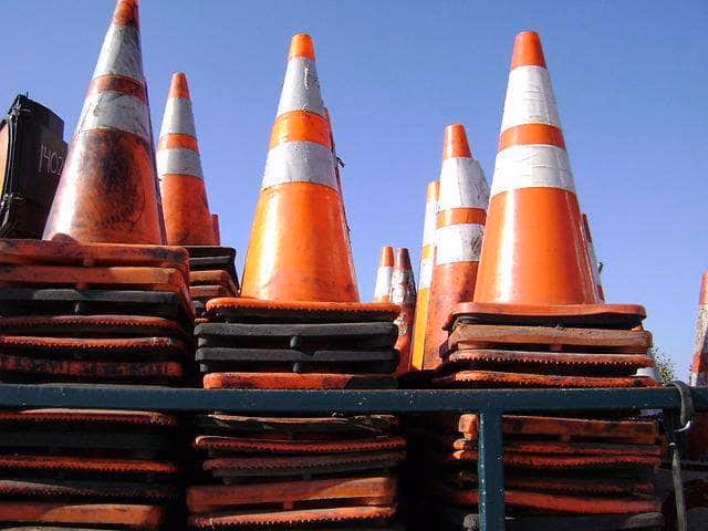 What is the meaning of a barricade?