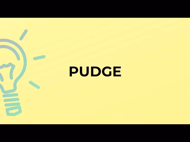 What does pugged mean?