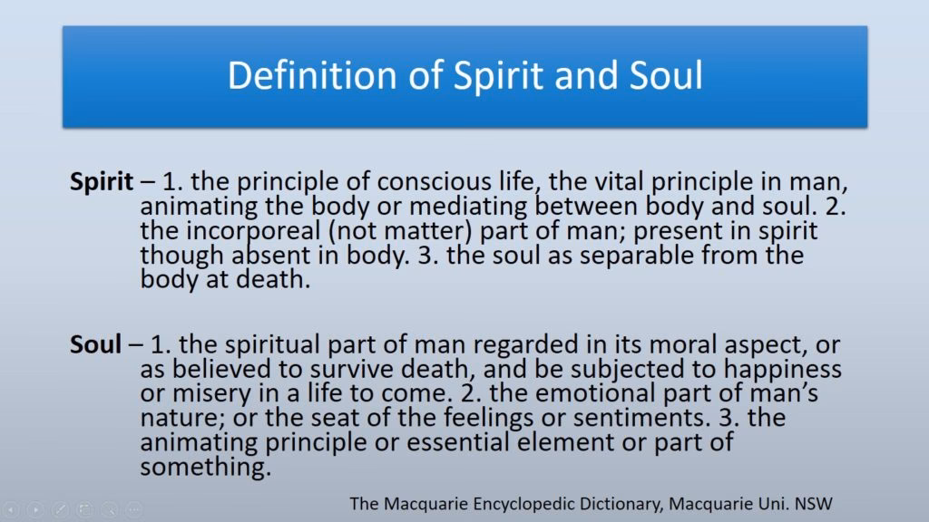 What is soul noun?