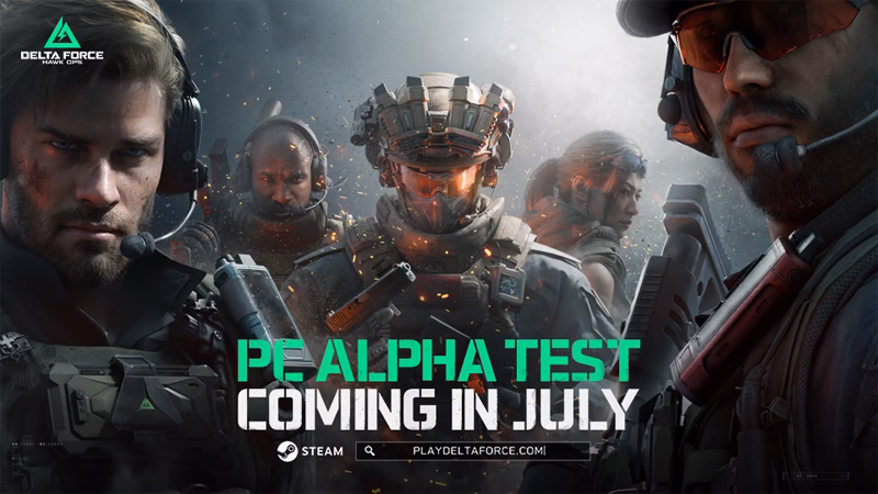 Does Delta Force have a limited-capacity alpha test?