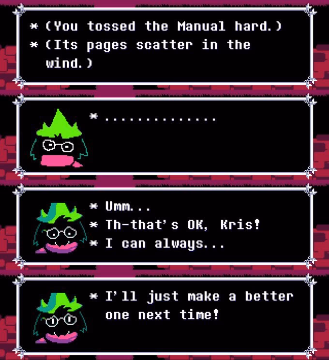 Where can I find hints about Deltarune's backstory?