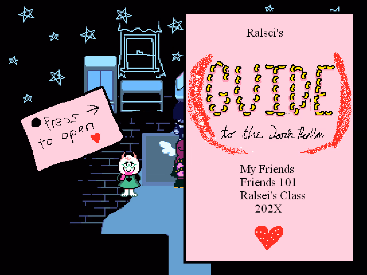 What happens if Ralsei drops the manual In Deltarune?