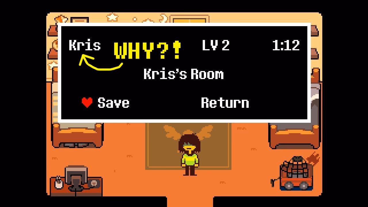 Does Deltarune have a save file?