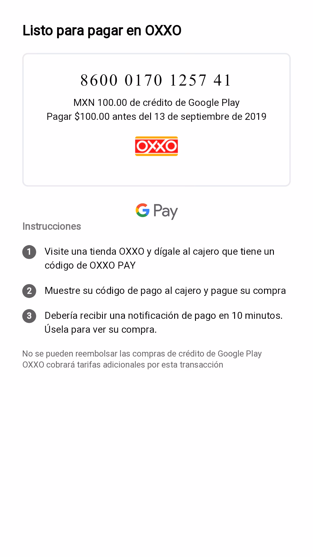 ¿Qué pasa si el pago de Oxxo no se refleja?