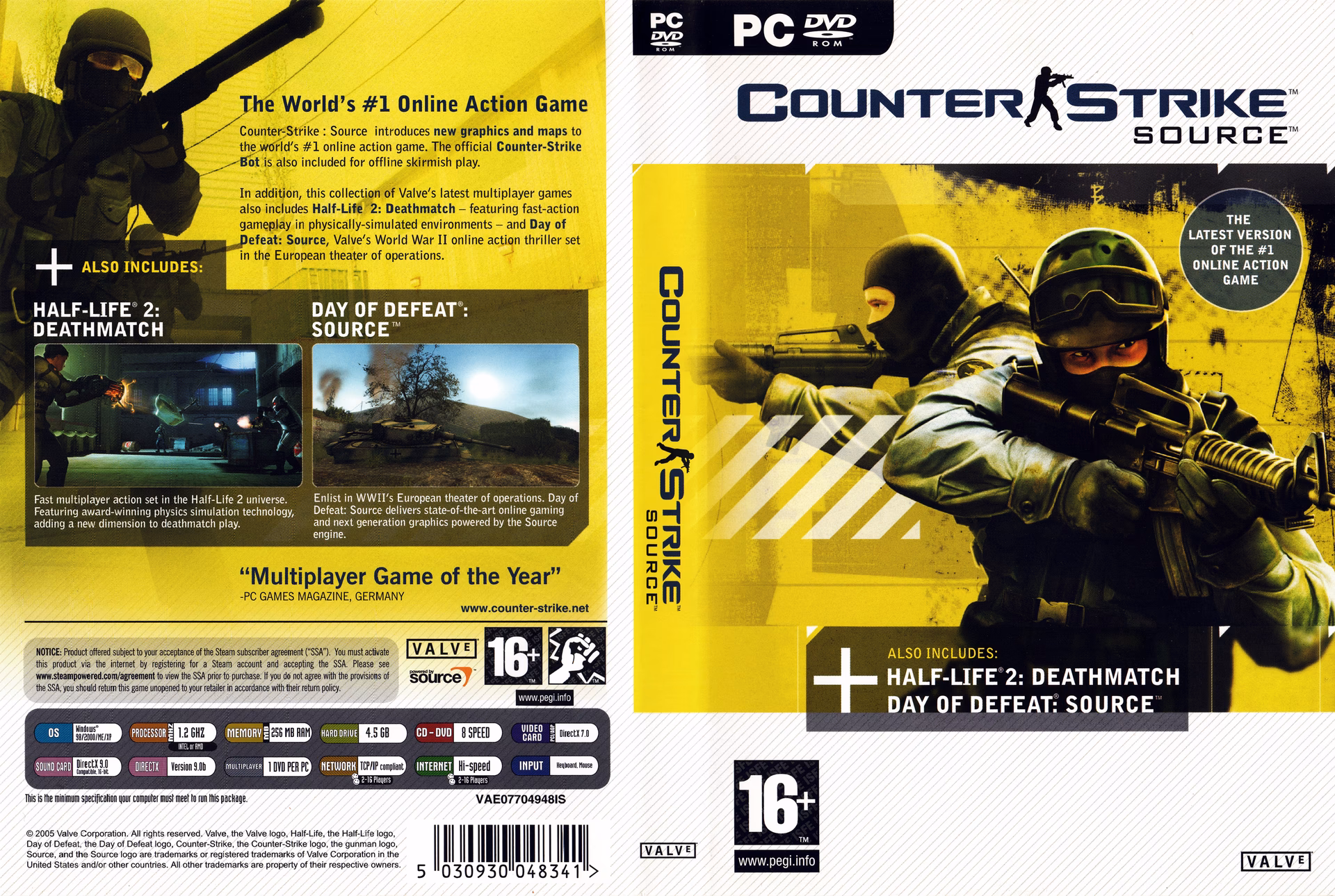 ¿Qué ofrece Counter-Strike: Source?