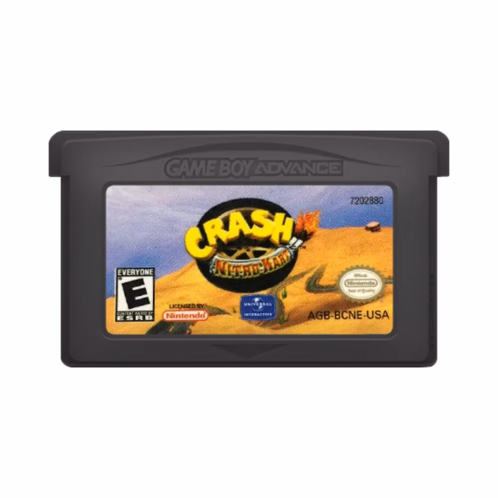 Can you play Crash Nitro Kart on Game Boy Advance?