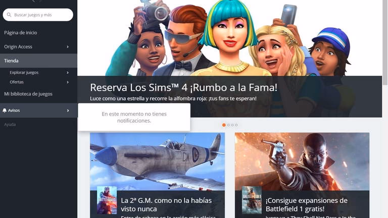 ¿Cómo puedo actualizar la aplicación de Origin?