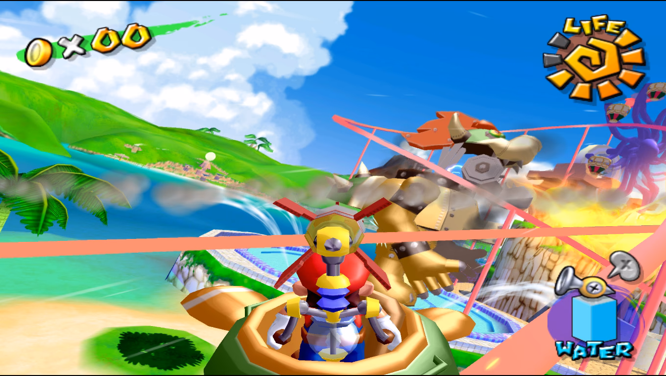 ¿Por qué Super Mario Sunshine no alcanza las mismas alturas que sus predecesores?