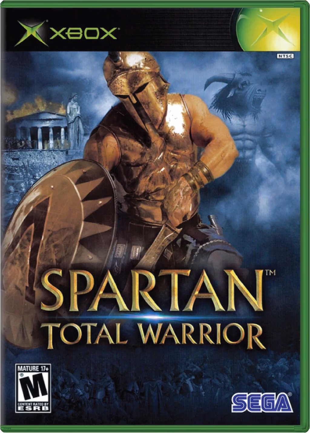 How big is PS2 Spartan - Total Warrior?