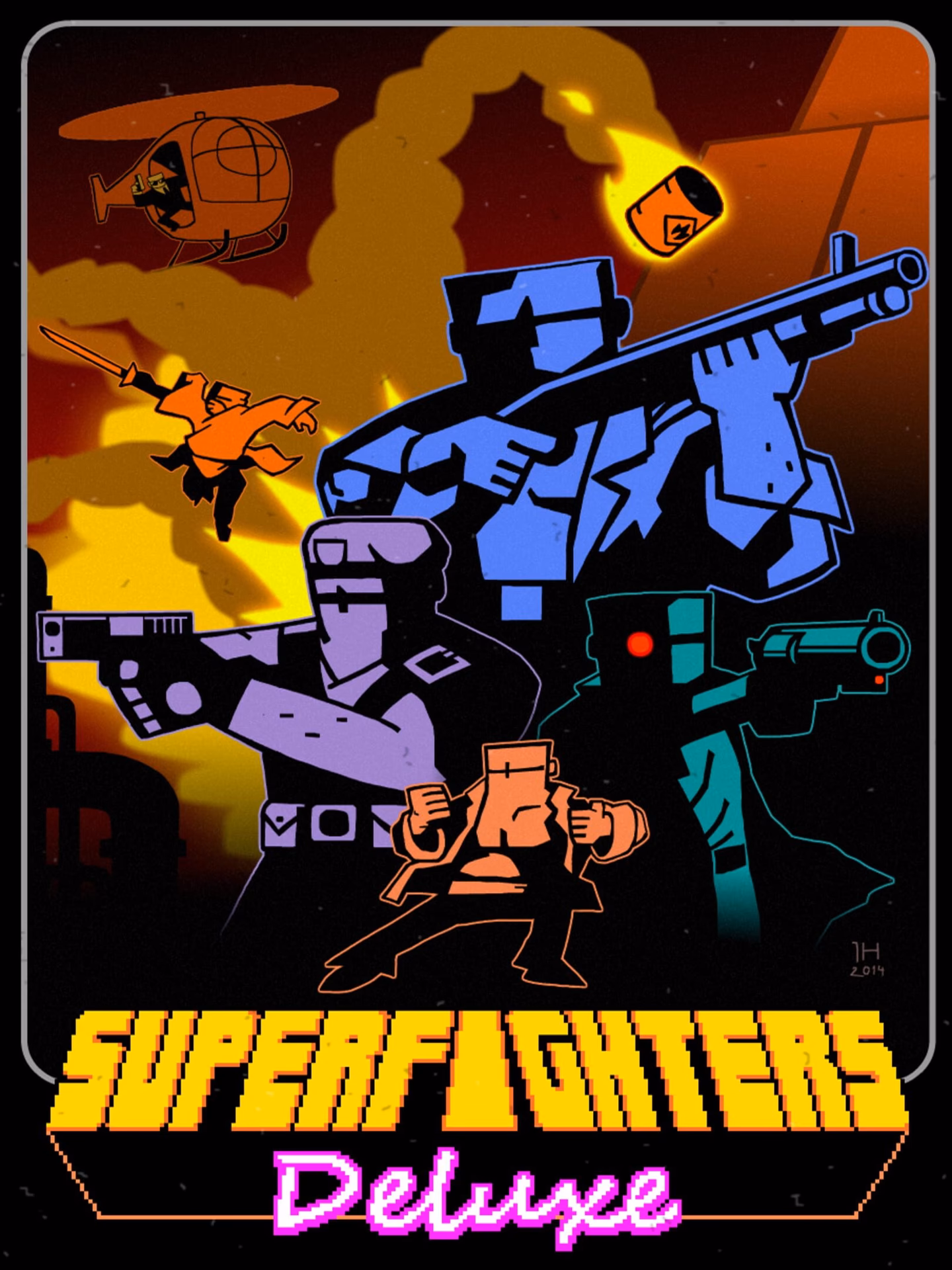 ¿Qué ofrece Superfighters Deluxe?