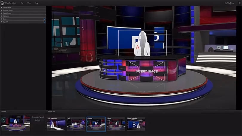 How do I add a virtual set to vMix?
