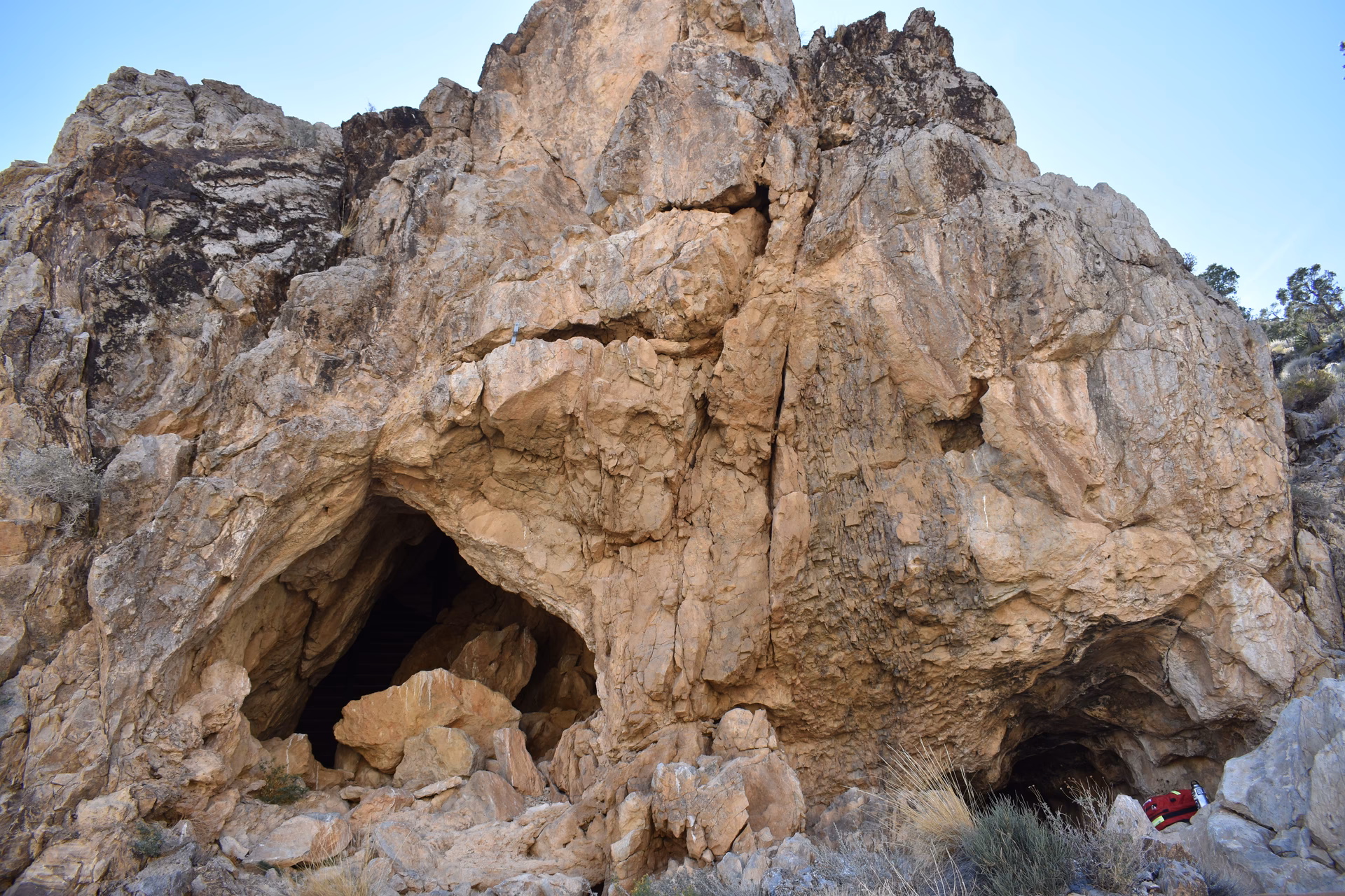 How much does a desert cave hotel cost?
