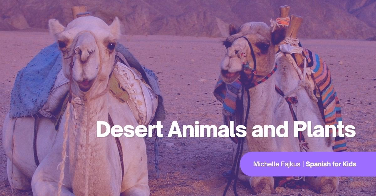 What is the meaning of 'desert' in English?