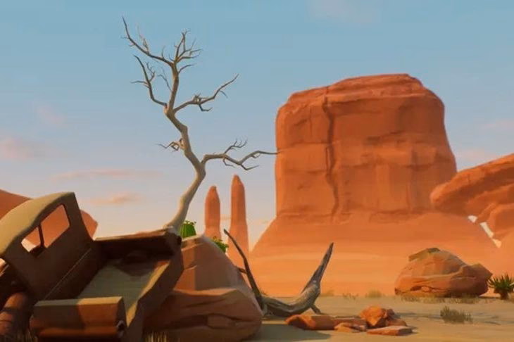 ¿Cuánto tiempo se necesita para ver el desierto en Fortnite?