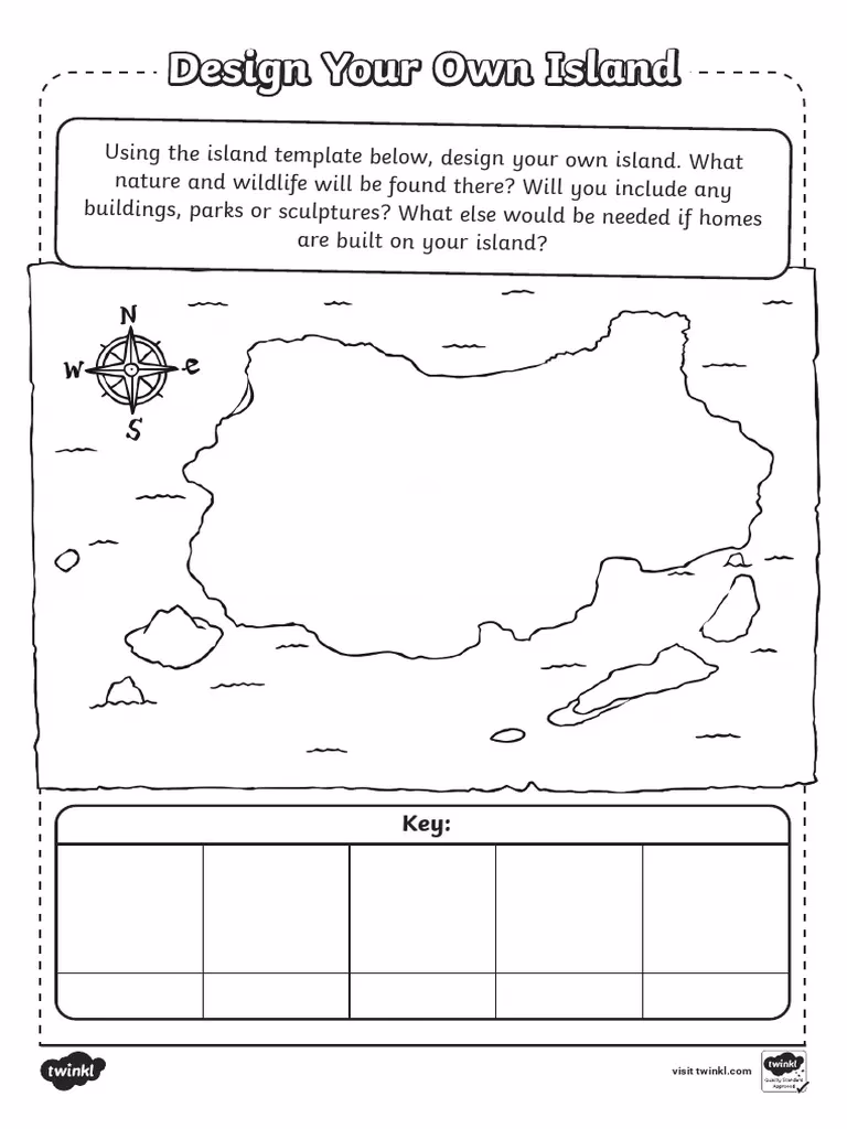 How can I create my own island map?
