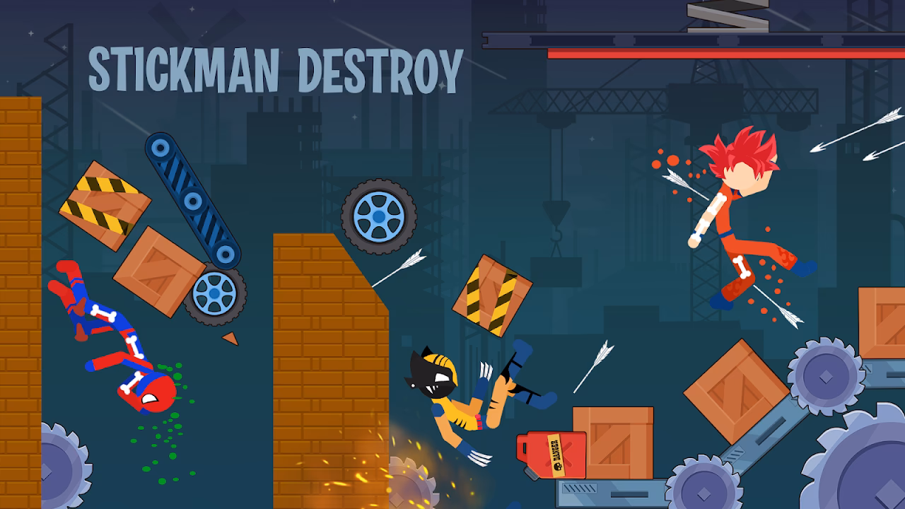 What is Stickman destruction?