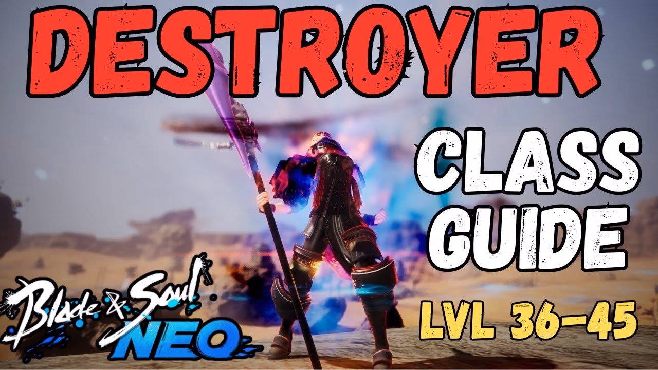Are destroyers good in Blade & Soul?
