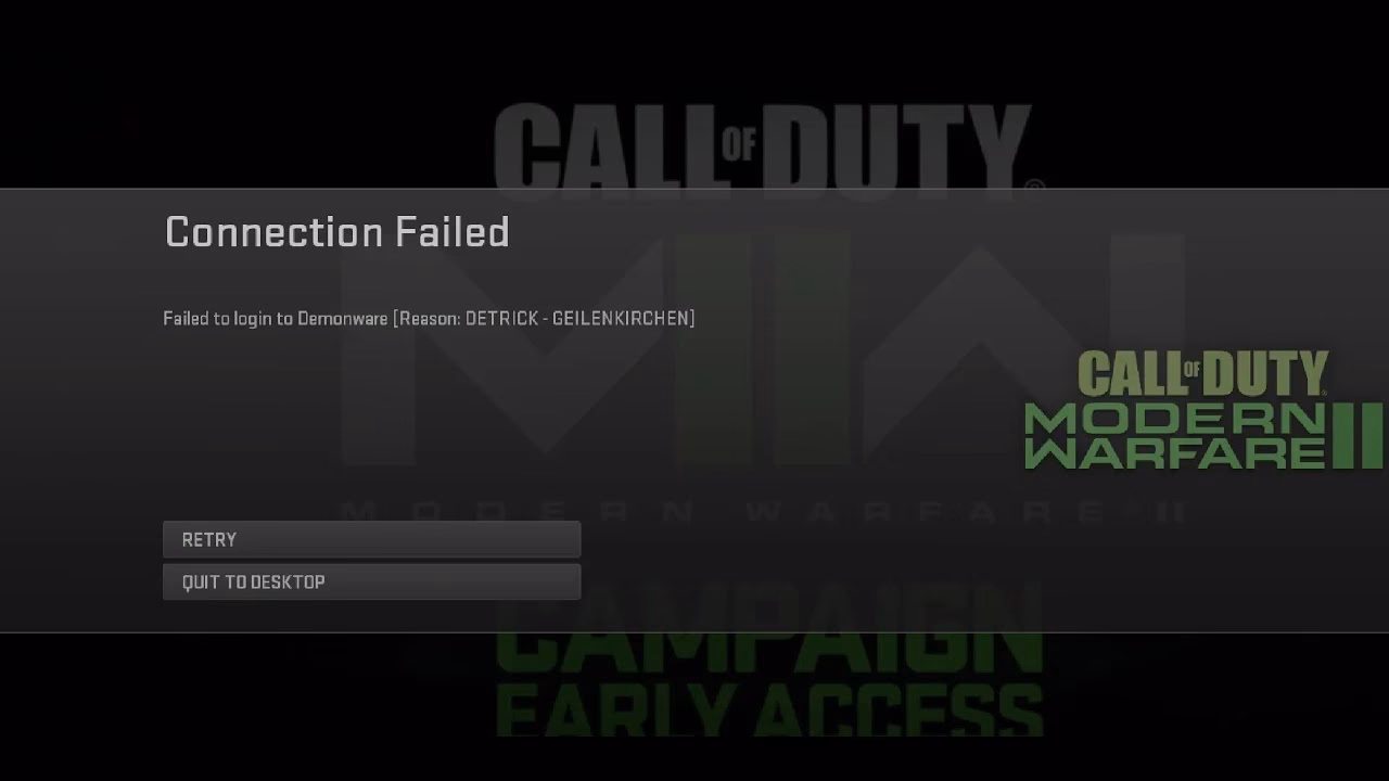 How do I get rid of Detrick – Geilenkirchen error?