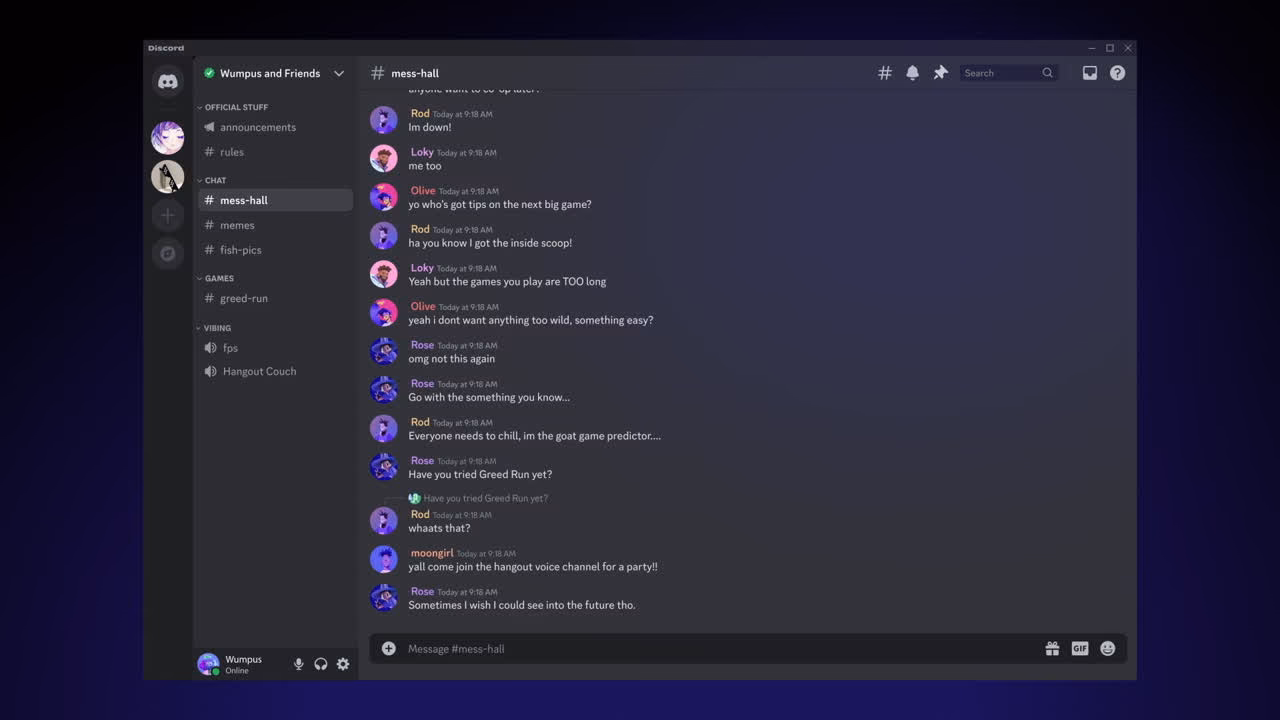 What is dev's discord?