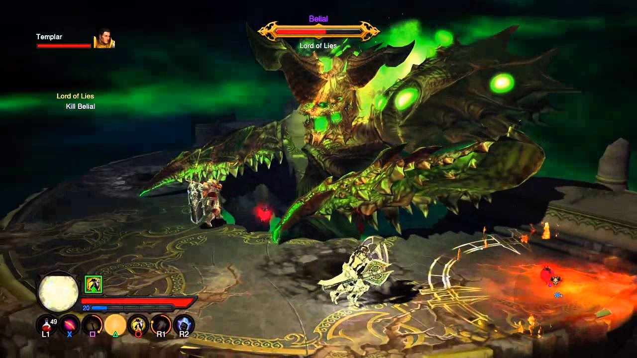 Where is Belial in Diablo 3 Adventure Mode?
