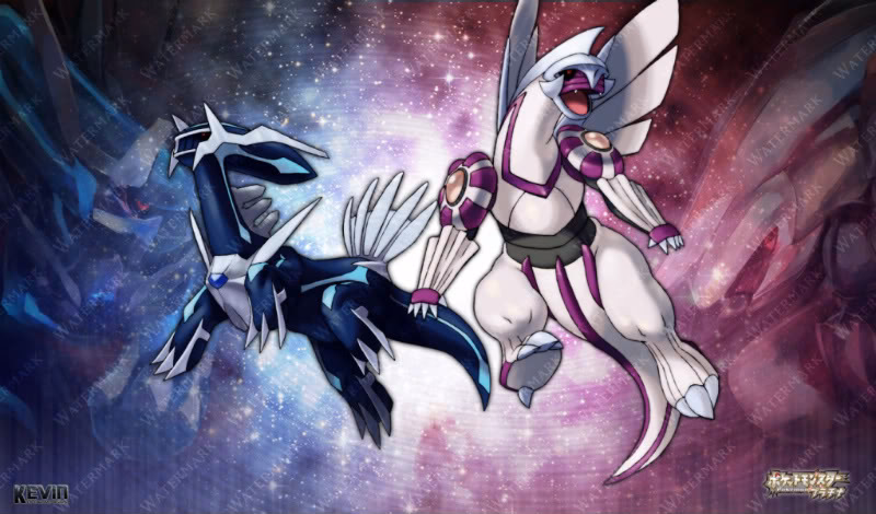 How many Dialga and Palkia wallpapers are there?