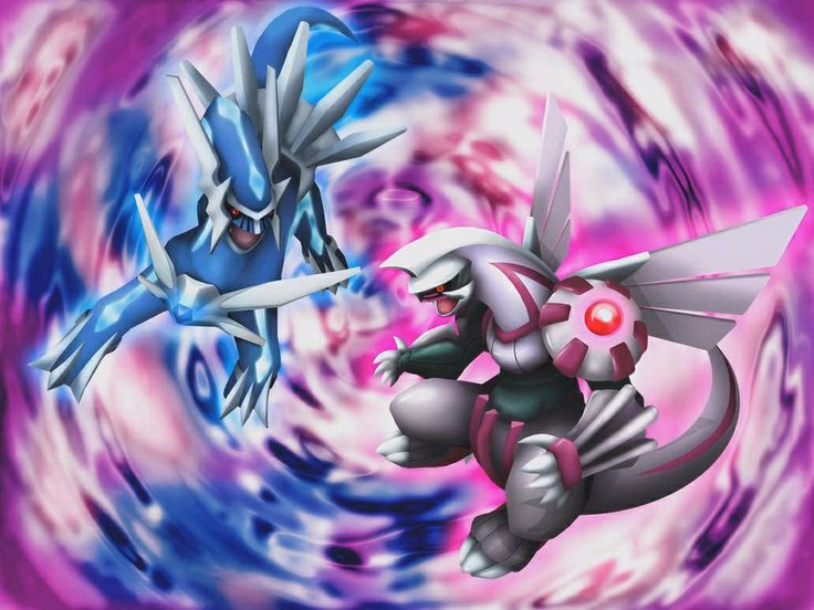 How many Dialga and Palkia wallpapers are there?