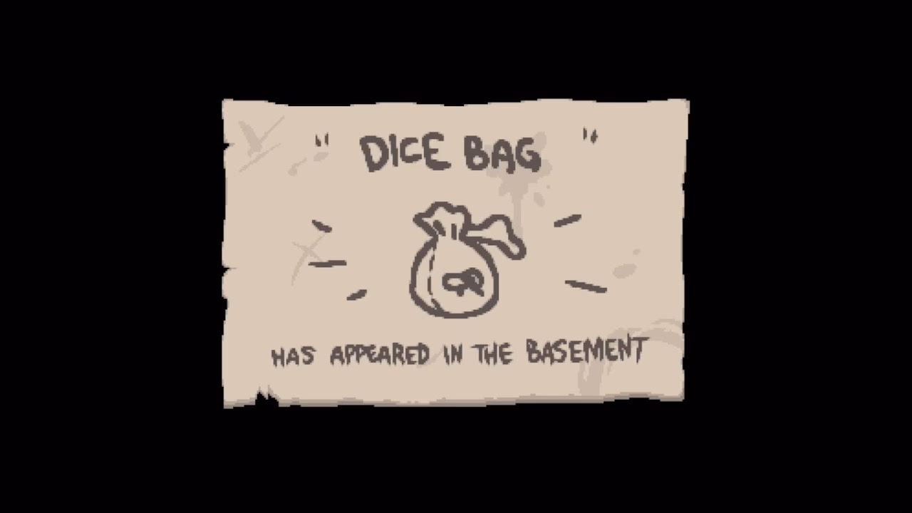 Does dice bag give Isaac a die?