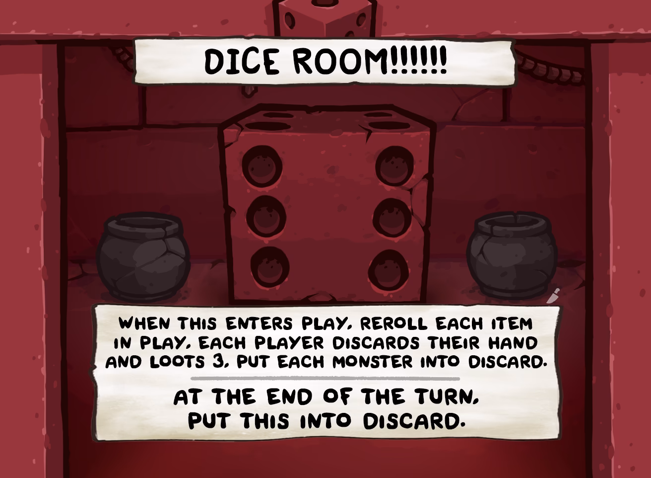 How many dice rooms are there?