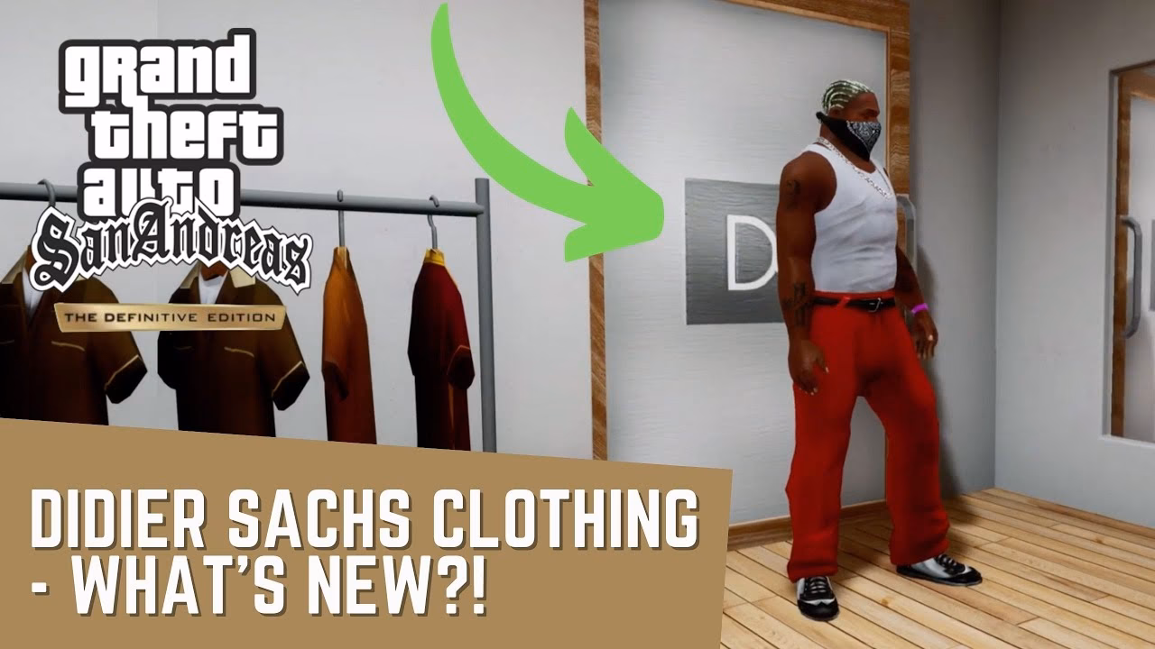 Does Didier Sachs wear a suit in GTA San Andreas?