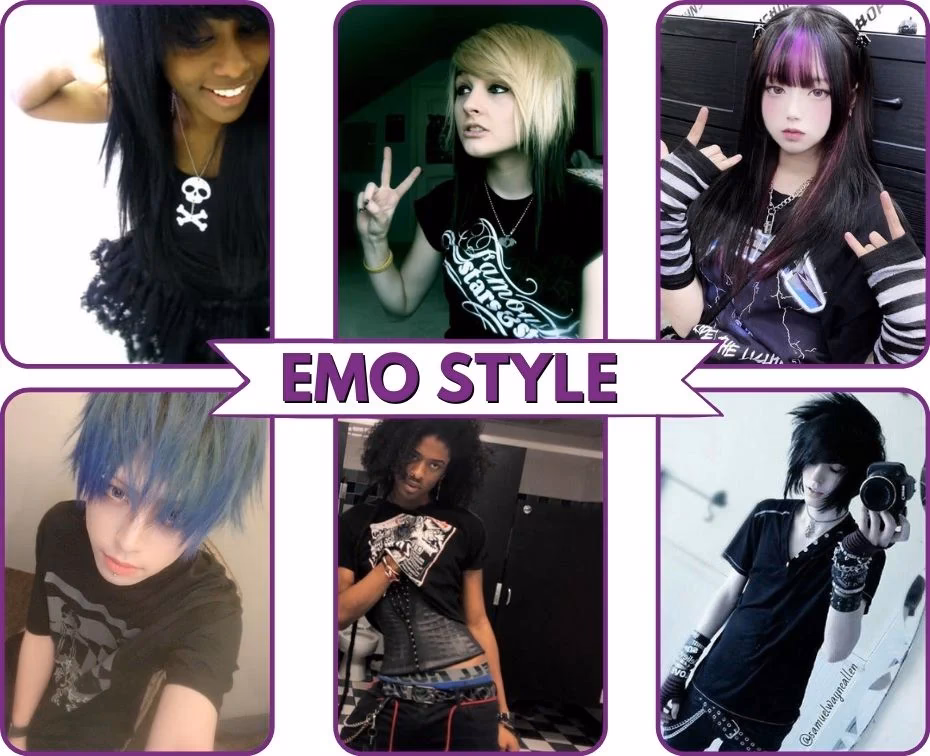 What is the difference between emo and goth subcultures?