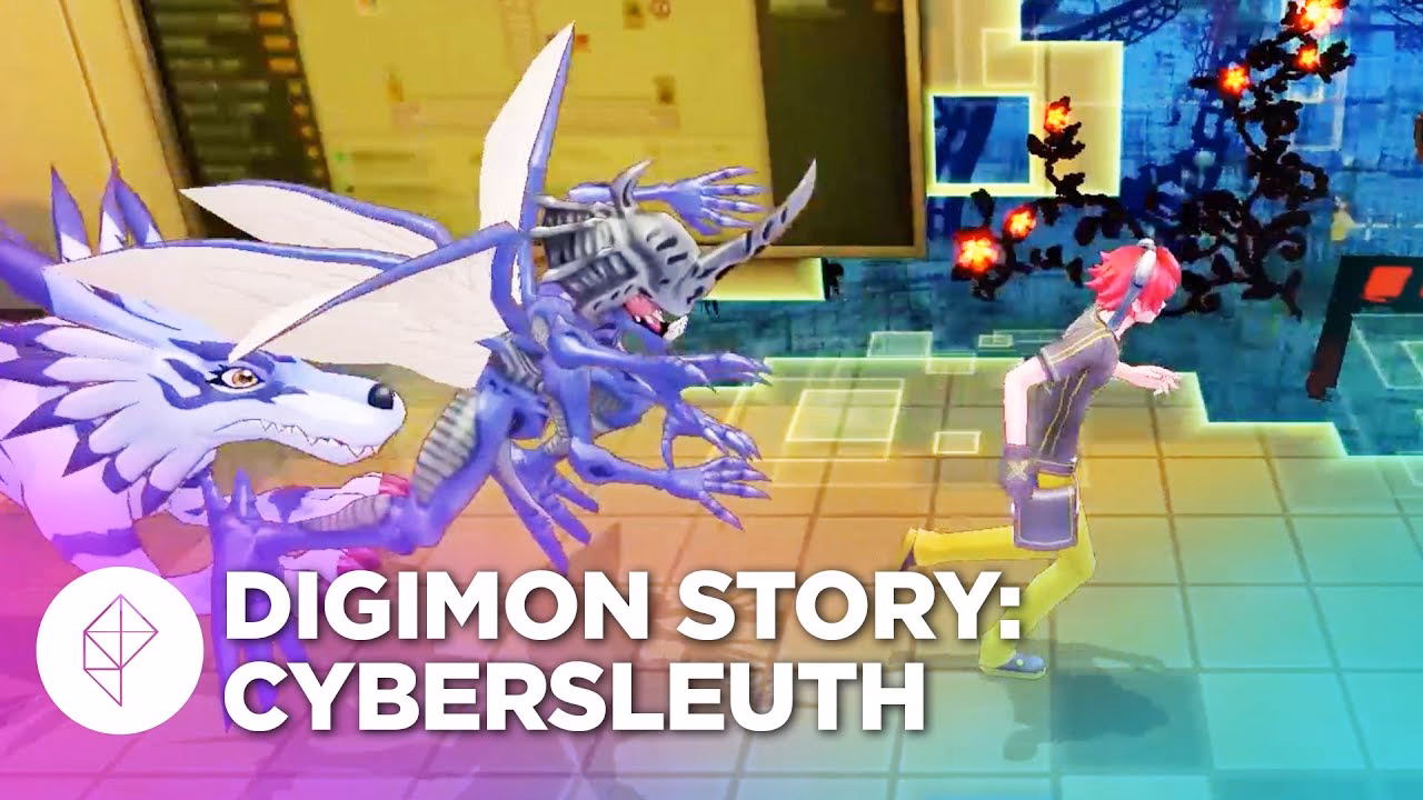 What order does Digimon cybersleuth play games?